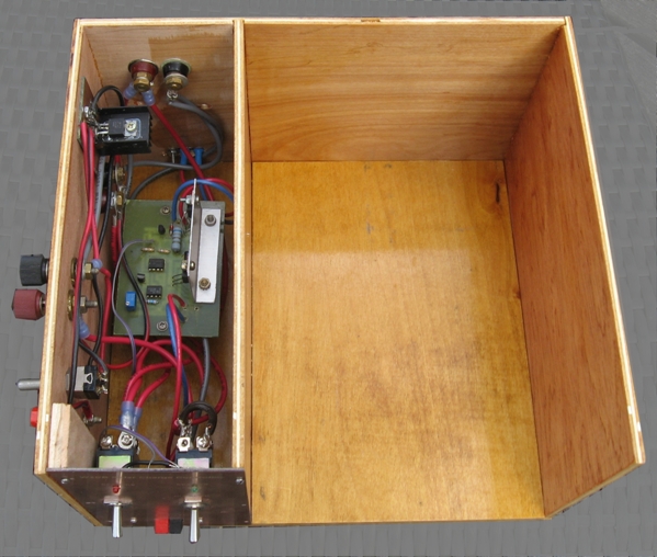 Interior view of Lazure Solar Charge Controller