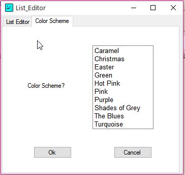 Life Database Color Style Picker